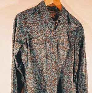 Wrangler Wrancher Western Shirt Pearl Snaps